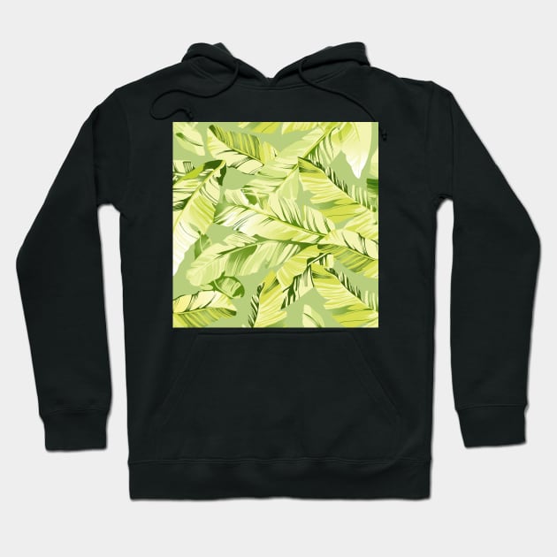 Banana leaves 16 Hoodie by B&K